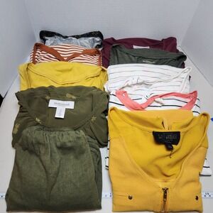 Maternity Tops Mixed Brands Women's S Sweet Wanderer Pink Blush Motherhood 10 PC